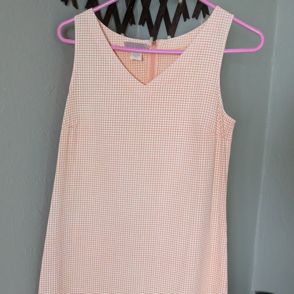 Vtg 90s Y2K Fresh Produce Seersucker Sundress